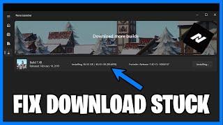 How To Fix Download Stuck (Project Nova) I OG FORTNITE