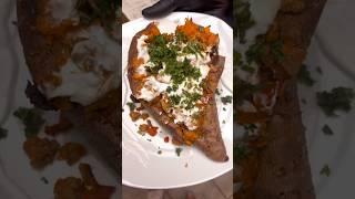 Baked Sweet Potato Meal Prep for Muscle Growth #foryou #shorts  #trending #billieeilish