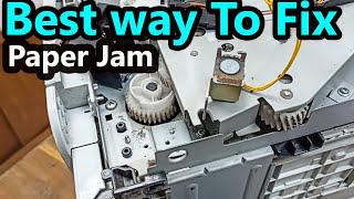 How to fix paper jam problem Hp laser jet 2035/2055 printer