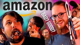 The BEST Balisongs on Amazon?? (Unboxing)