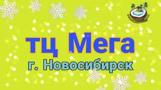 тц Мега в Новосибирске перед Новым годом