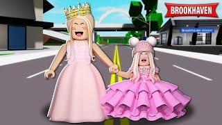 ESSA MENINA FOI ADOTADA E TEVE UM DIA DE PRINCESA NO BROOKHAVEN ( PARTE 2 ) : Historinha roblox