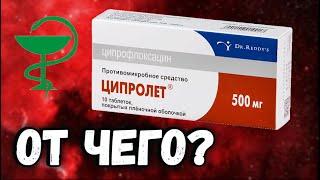 ЦИПРОФЛОКСАЦИН или ЦИПРОЛЕТ? От чего применяю Ципрофлоксацин?