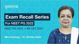 Exam Recall Series (NEET PG + INI CET) - Microbiology