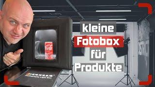 Kleine günstige FotoBox für Produkte Test