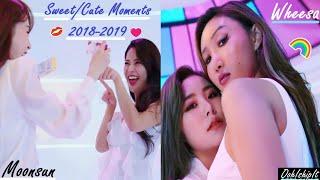 MAMAMOO Moonsun and Wheesa Sweet/ Cute Moments (2018-2019)