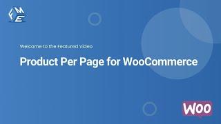 Product Per Page for WooCommerce - FME ADDONS