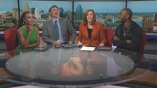 Jay Pharoah does impressions - and the weather - on Good Morning Cincinnati