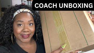 COACH OUTLET UNBOXING BLACK FRIDAY SHOPPING #coach