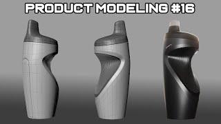 Creating Stunning Hard Surface Product: Guide 3D Bottle Modeling  #3dsmax2024 #boolean #hardsurface