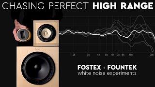 High range module system BENTEZH | White Noise Experiments | FOSTEX FE108EZ Sigma | FOUNTEK RD1.0