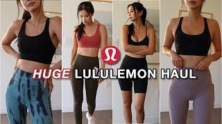 HUGE LULULEMON TRY ON HAUL (FALL 2020)