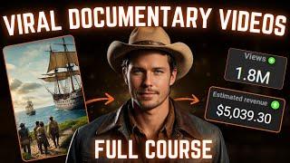 How I Made a VIRAL Historical Documentary - FULL COURSE ($900/Day)