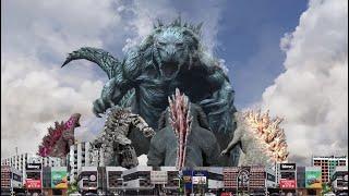 GODZILLA EARTH VS Godzilla Legendary, Shin godzilla , Ultima Godzilla and Mechagodzilla