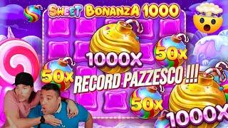 RECORD PAZZESCO!!!SCHIATTATA SWEET BONANZA 1000!! SLOT ONLINE BIG WIN IMPERDIBILE!!