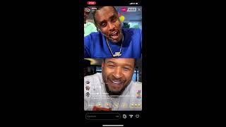 Diddy on Instagram live with Usher ‼️