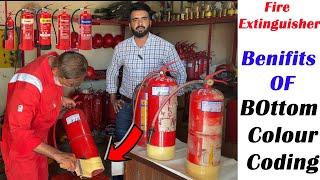 Fire Extinguisher || Benifits of Bottom Colour Coding || HSE TRAINER (HINDI/URDU)