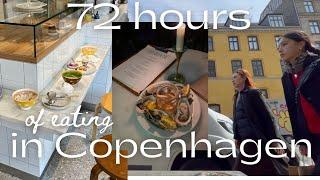 72 hours (of eating) in Copenhagen VLOG | dream Airbnb, best food spots, bakery hopping, thrifting