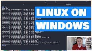 Linux on Windows:  Windows Subsystem for Linux (WSL)