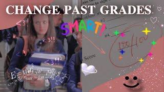 CHANGE PAST GRADES!