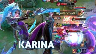 Karina Buff??mobile legends gameplay