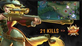 LESLEY DAPET 21 KILLS ||  AUTO MVP NIH BOS