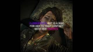 Sad Facts About The Walking Dead Game | #twdgclementine #twdtelltale #twdg #shorts