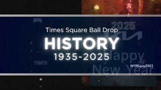 EVERY New Year's Ball Drop In Times Square (1935-2025)