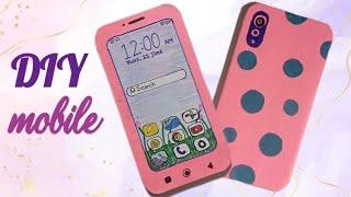 DIY mobile phone/ DIY mobile making with paper/easy paper craft