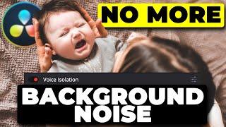 HOW TO Voice Isolation no more background noise ever in Davinci Resolve 18 Tutorial