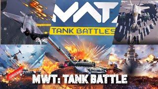 MWT tank battles, Epic PvP Hi-Tech Tank Warfare with Drones and Aircraft