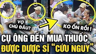 Thấy cụ ông đến MUA THUỐC HUYẾT ÁP, y sĩ khăng khăng bắt CHỞ CỤ BÀ đến đo huyết áp | Tin 3 Phút