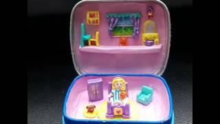 Miniature Vintage Polly Pocket Clay Bed Time Candy Tin Doll House