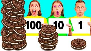 100 Layers of Food Challenge | Food Battle by TeamTeen Challenge