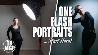 How ONE Flash Can Help You Master Portrait Lighting | Take & Make Great Photography with Gavin Hoey