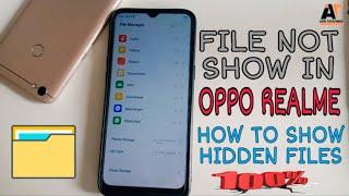 How to show hidden files in realme oppo mobile file manager.