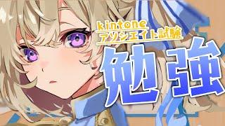 【真剣に勉強】kintoneアソシエイト試験の勉強する！！残り6日【Vtuber/暁方叶鈴】