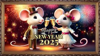 New Year's Eve 2025 | Happy New Year 2025 | Frame TV Art Screensaver | Animated Art Screensaver 