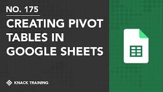 Building Pivot Tables in Google Sheets