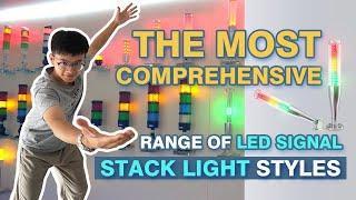 LED Signal Stack Light All Styles, Equipment Signal Indicator Light