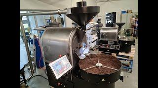 Coffee roaster 15 kg Coffed roasting coffee from saved recipe. New solutions for our machines