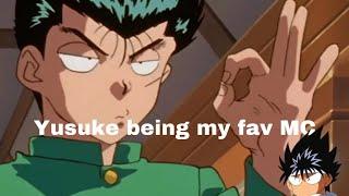 Yusuke Urameshi being my favourite protagonist for 4 minutes (yu yu hakusho)