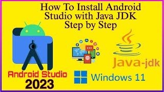 How To Download and Install Android Studio With Java JDK  windows 11 Full Setup 2023(Android Studio)