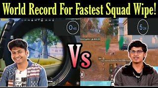 Mortal Vs Dynamo: World Record For Fastest Squad Wipe!| Who Won it?