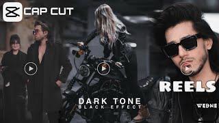 Trendy Black Effect Video Editing || #capcut #moody #black 