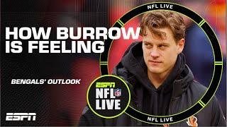 Joe Burrow is ‘PLAYING BLIND’ with injury recovery - Jeff Darlington | NFL Live