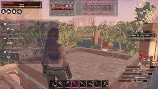 Conan exiles with savage wilds mod testing a different server