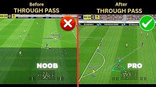 How to through like pro  | how to improve your passing | tutorial  | tips and tricks in efootball