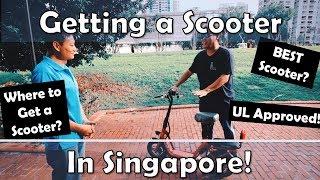 Scooters in Singapore - MaximalSG, Ninebot Max, Fiido, DYU, XiaoMi M365