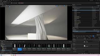 UE5 Animated Curtains Assets Vol. 1 ( Editor )